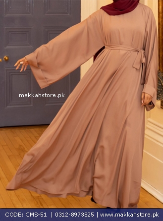 TURKISH CAMEL SLEEVES ABAYA