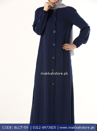 TURKISH BLUE COAT ABAYA