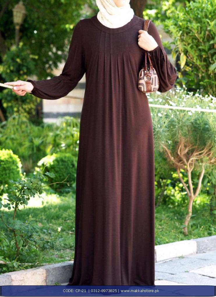 TURKISH CHOCOLATE PLEATS ABAYA
